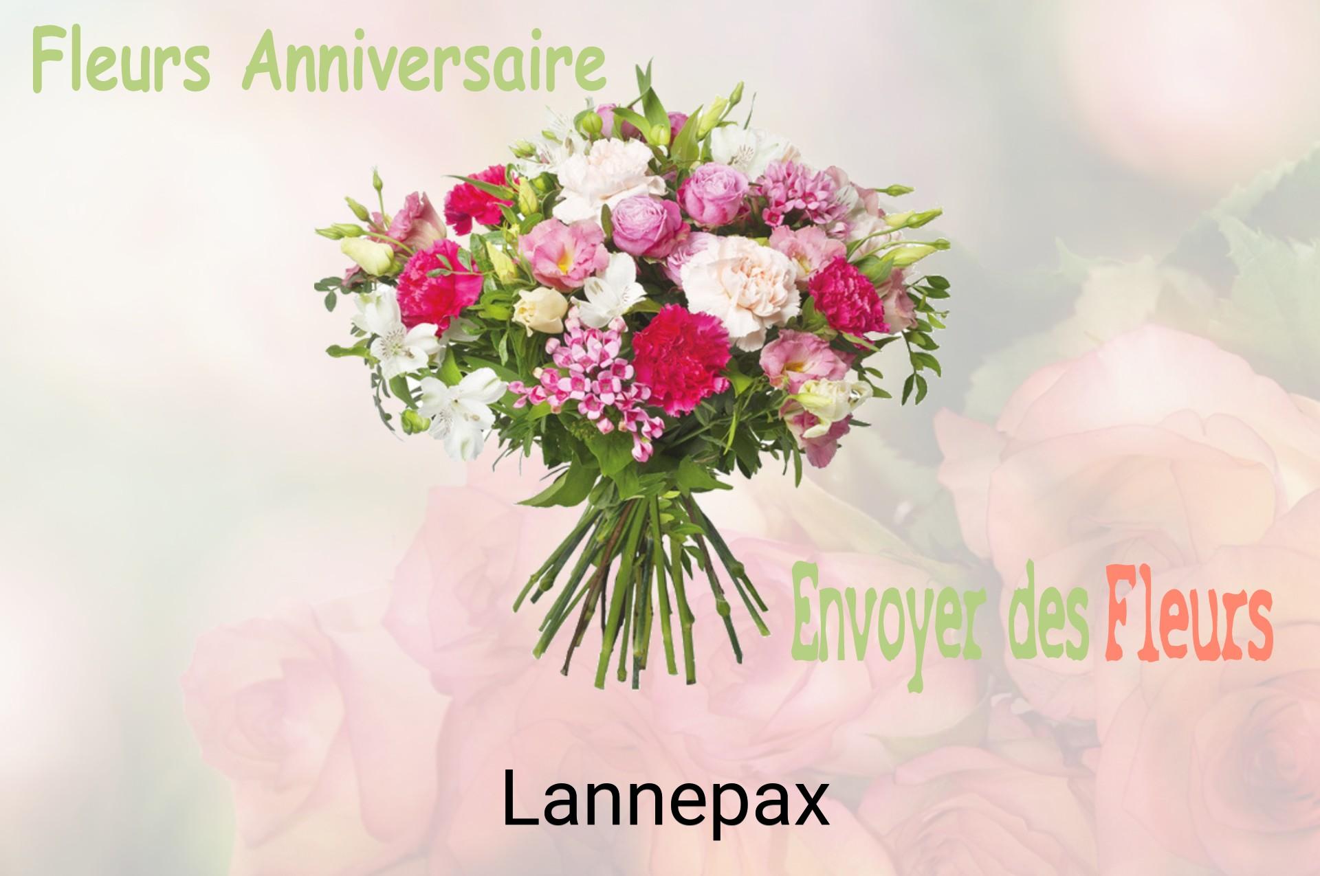 Bouquet de fleurs d’anniversaire livré à Lannepax